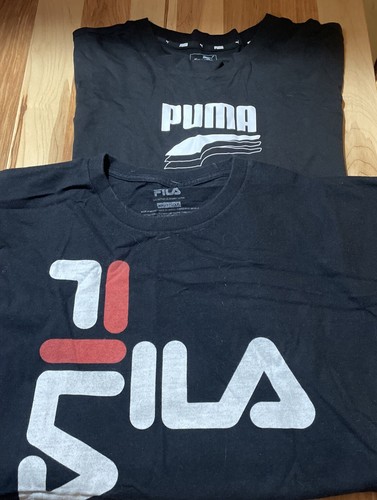 Puma fila logo manica corta - fila,