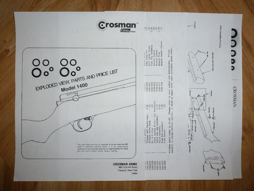 Crosman 1400 kit due - crosman,
