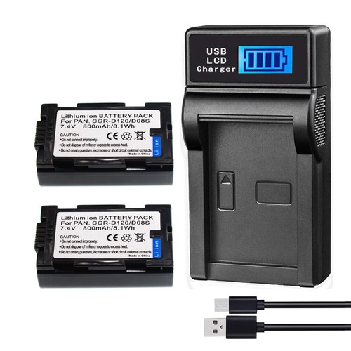 Batterie caricatore lcd - batterie,