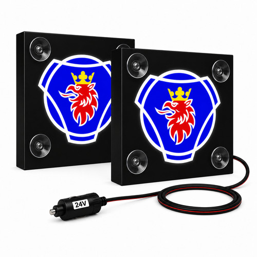 Targa angolare led camion