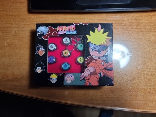 Naruto scatola box anelli - scatola,