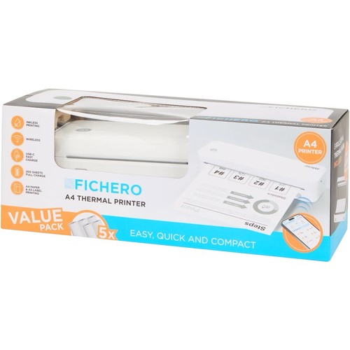Fichero thermal printer - fichero, a4