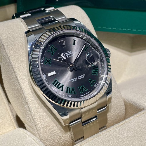 Rolex datejust wimbledon - datejust, 41