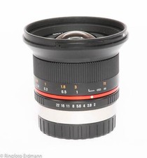 Obiettivo Samyang 12 mm F/2,0