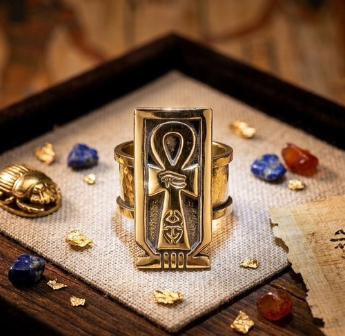 Anello regolabile rame - anello,