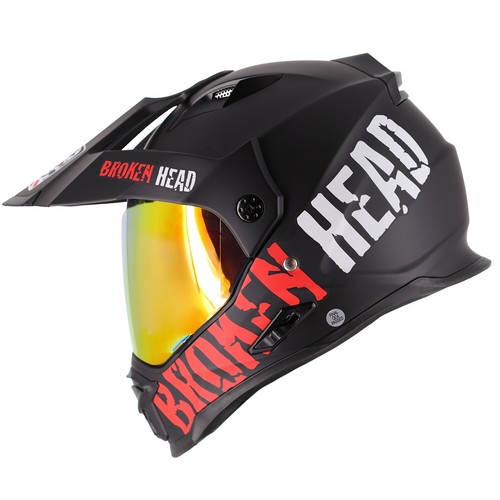 Broken head casco per enduro - head,
