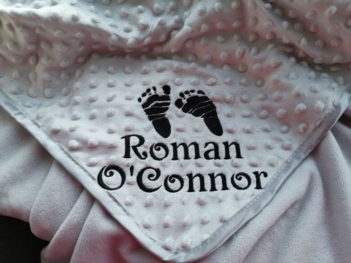 Coperta fossetta ricamata - fossetta,