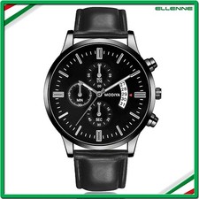 ✅ OROLOGIO UOMO IN ACCIAIO AUTOMATICO POLSO VINTAGE QUARZO RAGAZZO NAUTICO A15 ✅