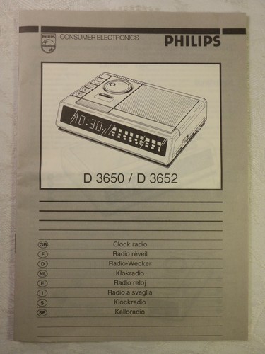 Manuale istruzioni radio - di,