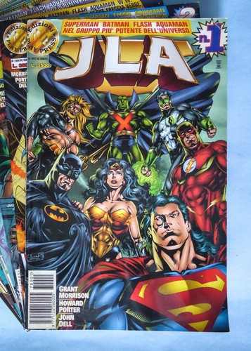 Jla grant morrison - di, #1/10