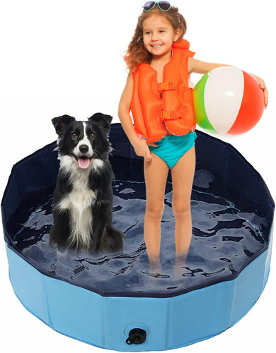 Piscina pieghevole per cani - piscina,