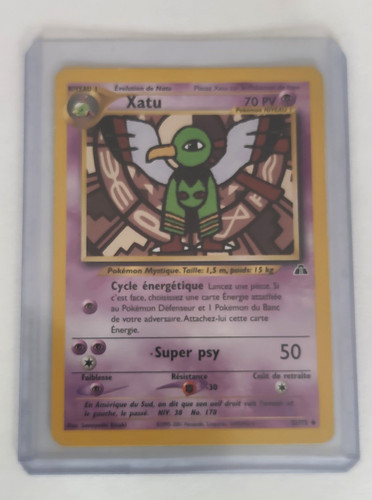 Carte pokemon xatu - xatu, neo
