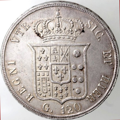 120 grana 1856 - 1856, piastra