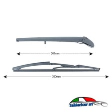 KIT TERGILUNOTTO BRACCIO/SPAZZOLA POSTERIORE ADATTO A LANCIA YPSILON 840 2002-> 