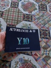 Manuale Plancia Portastrumenti Autobianchi Lancia Y 10 del 1989 probabilmente