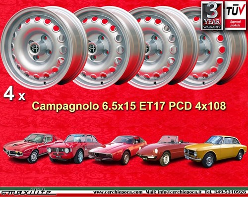 Cerchi alfa romeo 5x15 - alfa,