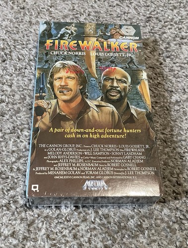 Firewalker vhs sealed media - vhs,