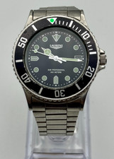 Laurens ref. 13529 orologio quarzo subaqueo acciaio 35 mm 1990 ca