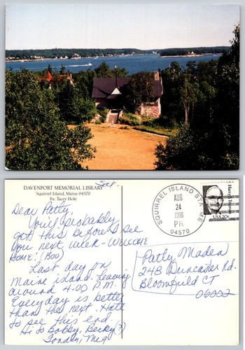 Cartolina davenport memorial - cartolina,