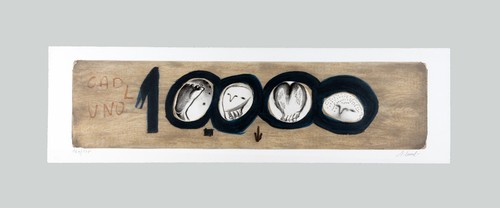 Enzo cucchi diecimila - cucchi, "diecimila"