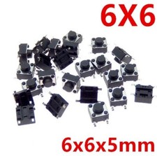 Lotto 100 PEZZI Micro pulsante