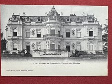Cartolina - Svizzera - Chateau de Rothschild à Pregny près Genève - 1920 ca.