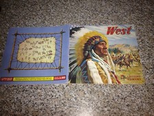 ALBUM WEST PANINI 1976 COMPLETO OTTIMO++ EDIZ.ITALIA TIPO EDIS LAMPO SUPER RAF