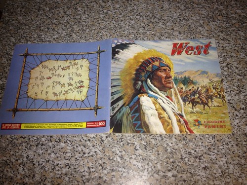 Album west panini 1976 - album,