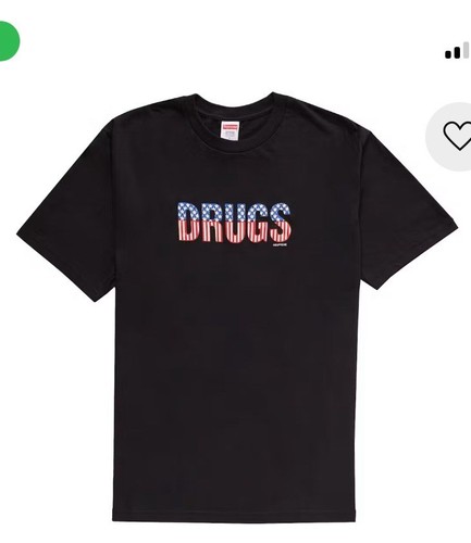 Shirt supreme drugs nera - supreme,