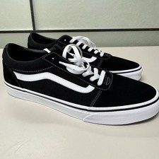 Vans Uomo Ward Taglia 12 Sneaker VN0A36EMC4R Uomo Nero Tela