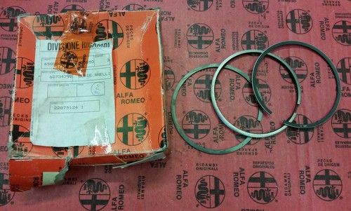 Fasce pistone alfa - pistone, vm