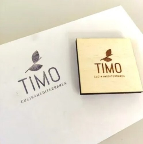 Timbro 10x10 legno con - 10x10, in