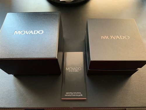 Cassa scatola movado vintage - movado,
