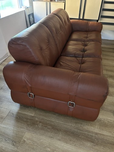 Divano color cognac pelle - divano,