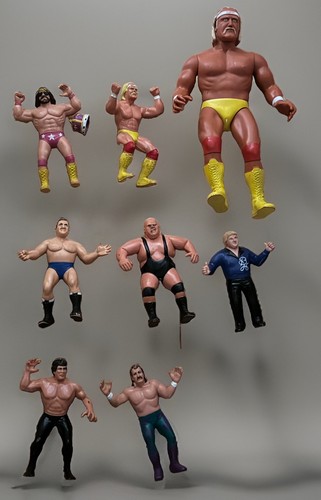 Bundle wwf ljn - wwf, rubber
