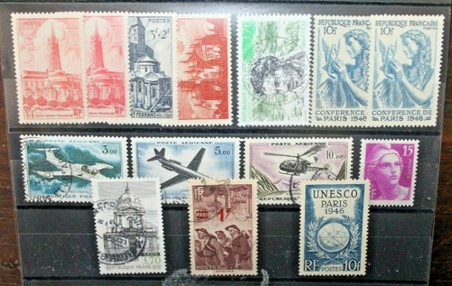 Francia francobolli lotto - 14,