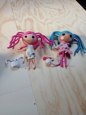Bambole Lalaloopsy (2pz come da foto) con accessori, come nuove