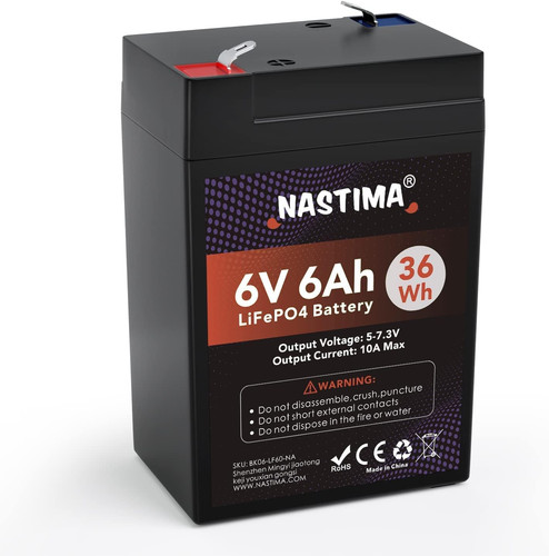 Batteria ricaricabile 6ah - batteria,