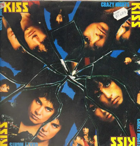 Kiss crazy nights mercury - kiss, lp