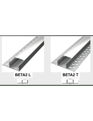Profilo alluminio beta2 da - profilo,