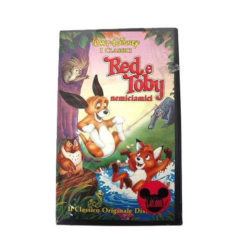 Vhs walt disney red toby - vhs,