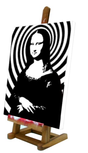 Quadro pop art - , gioconda