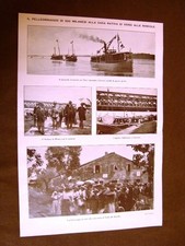 Roncole Verdi o Le Roncole nel 1913 Pellegrinaggio 500 casa di Giuseppe Verdi