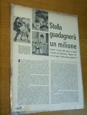 MARIA LETIZIA GAZZONI attrice ARTICOLO CLIPPING RIVISTA D'EPOCA ANNO 1960