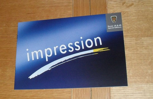 Brochure rover - brochure, e