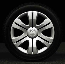 Originale Skoda Copricerchi Ornamentali 15'' Fabia II Roomster 5J0071455A