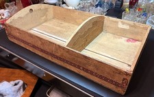 Antico vassoio baule a vapore