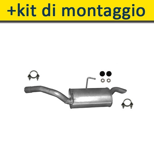 Silenziatore marmitta - silenziatore,
