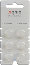 2x Signia Click Domes 8 mm