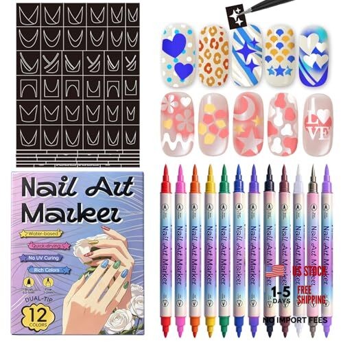Pennarelli nail art con - pennarelli,